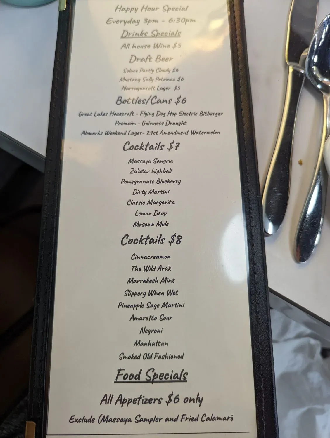 Menu 6