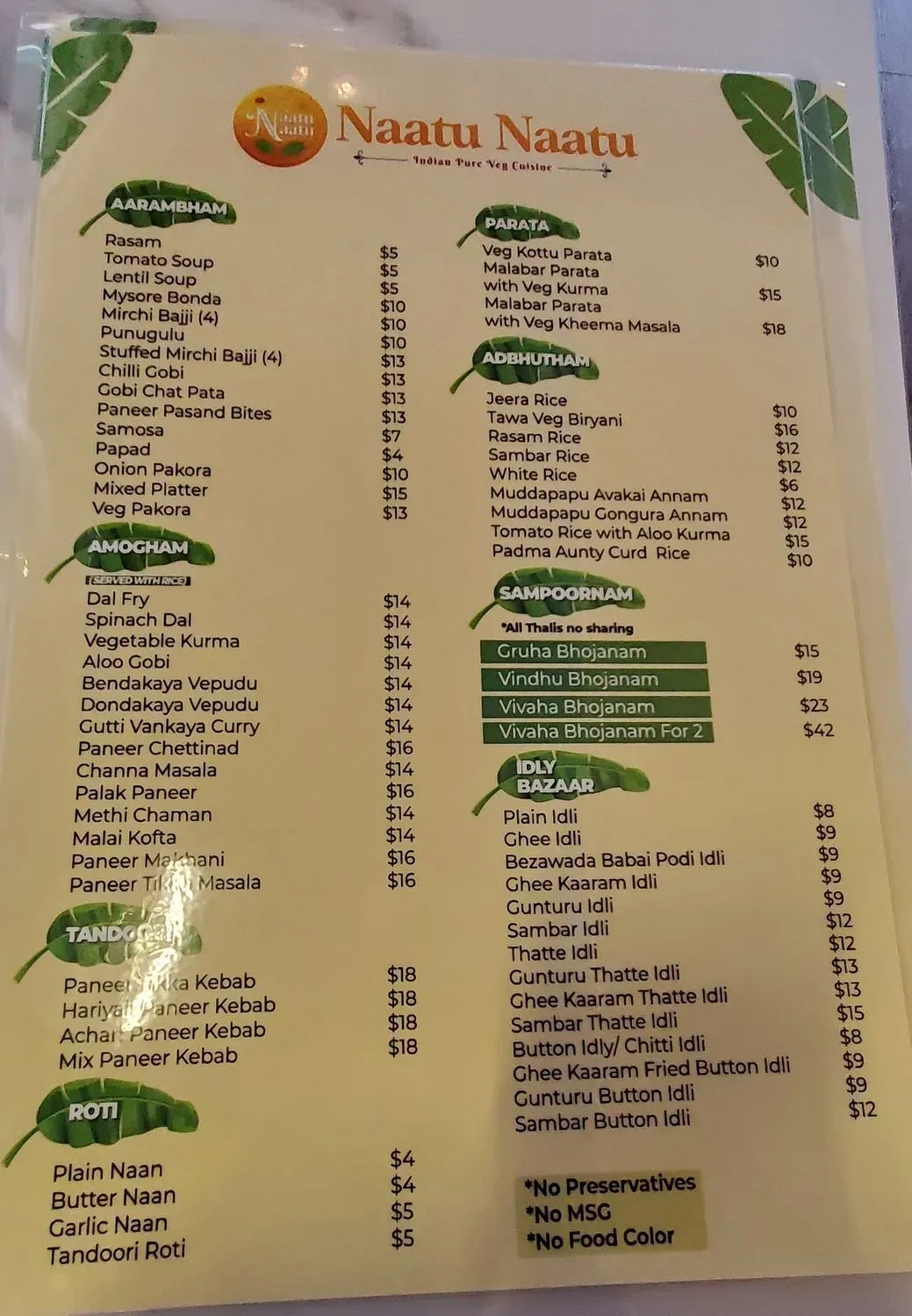 Menu 6