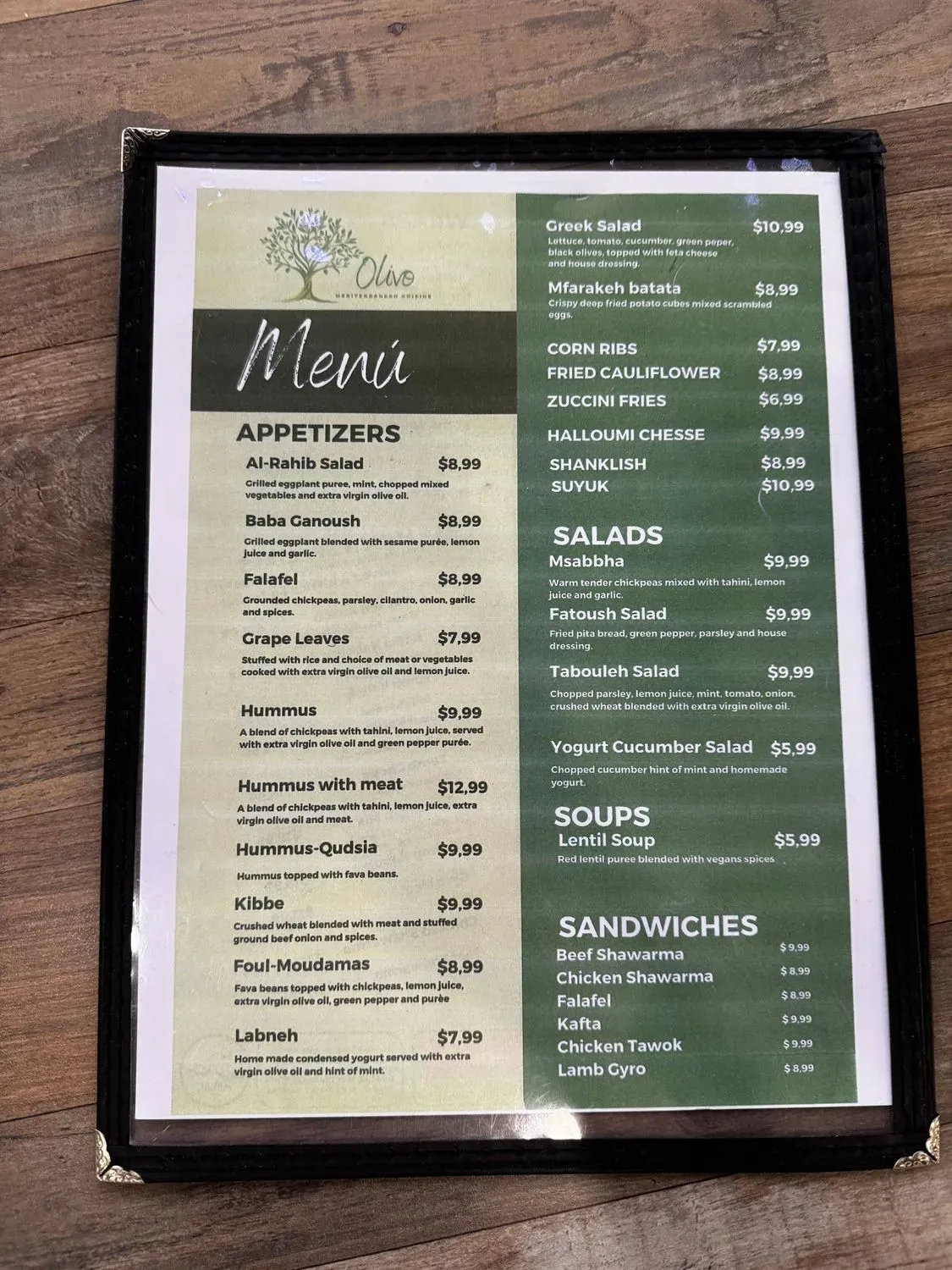 Menu 4