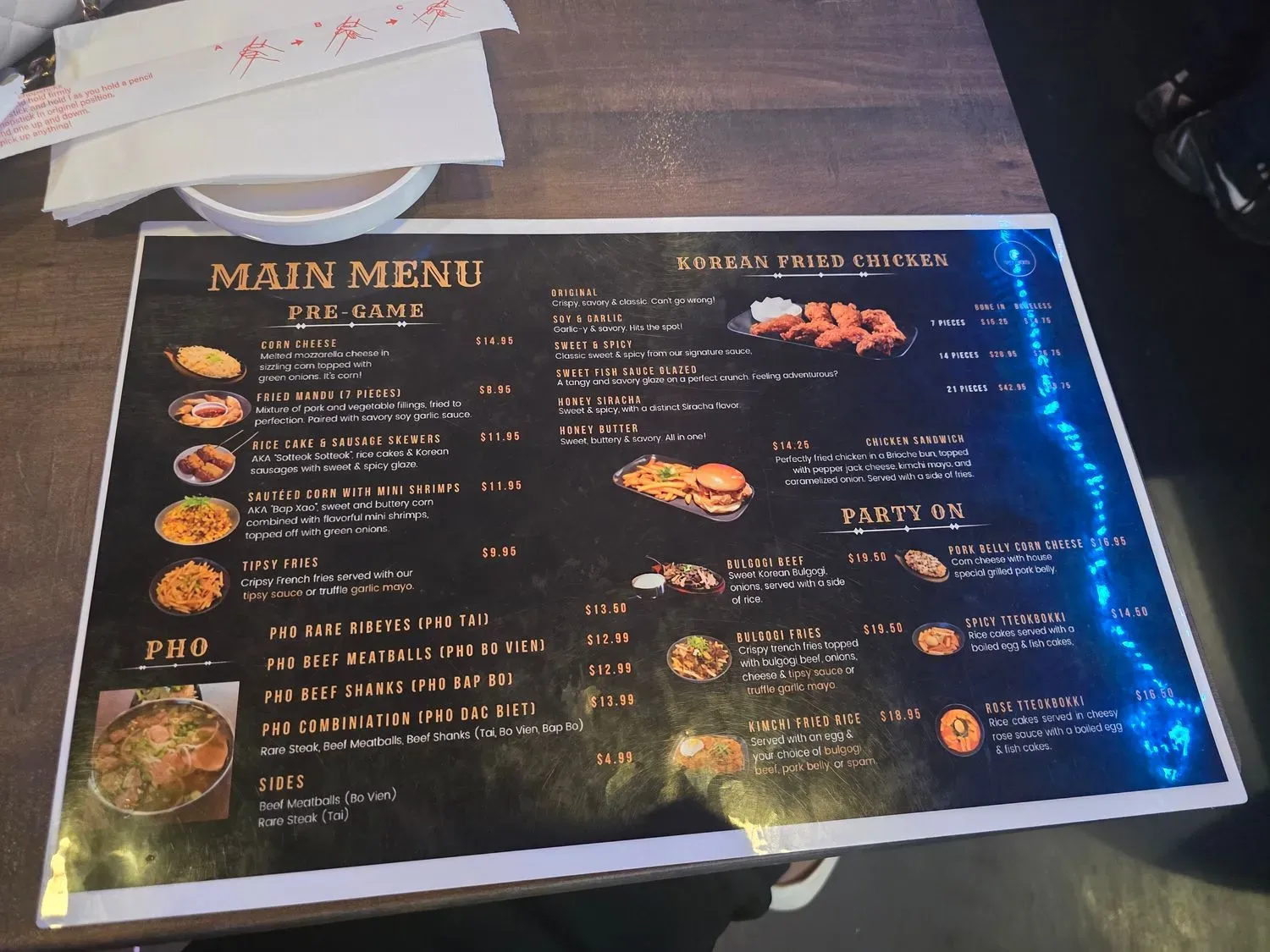 Menu 3