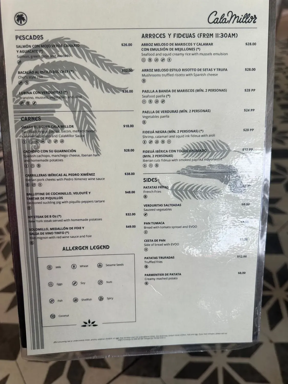 Menu 6