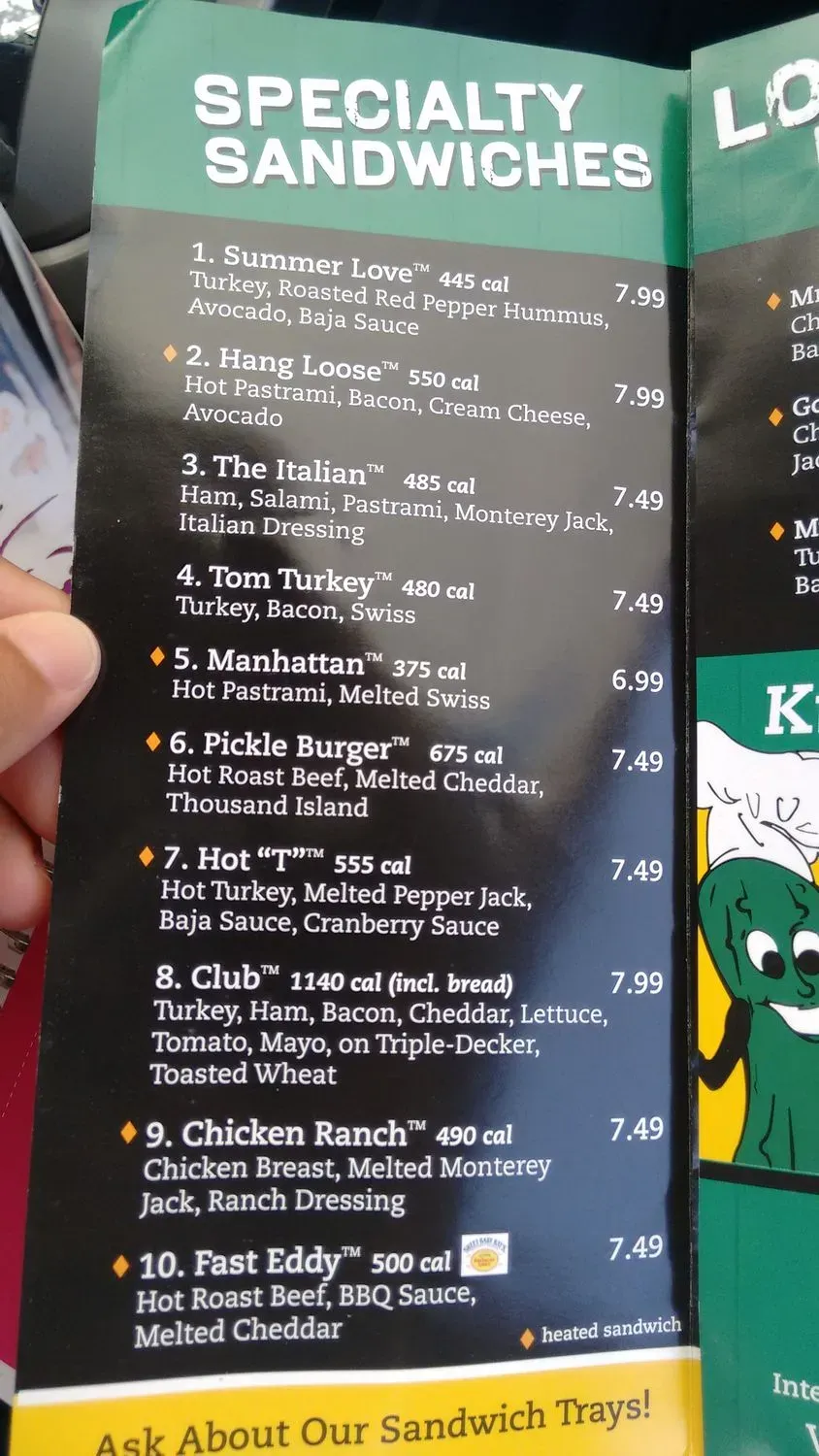 Menu 6