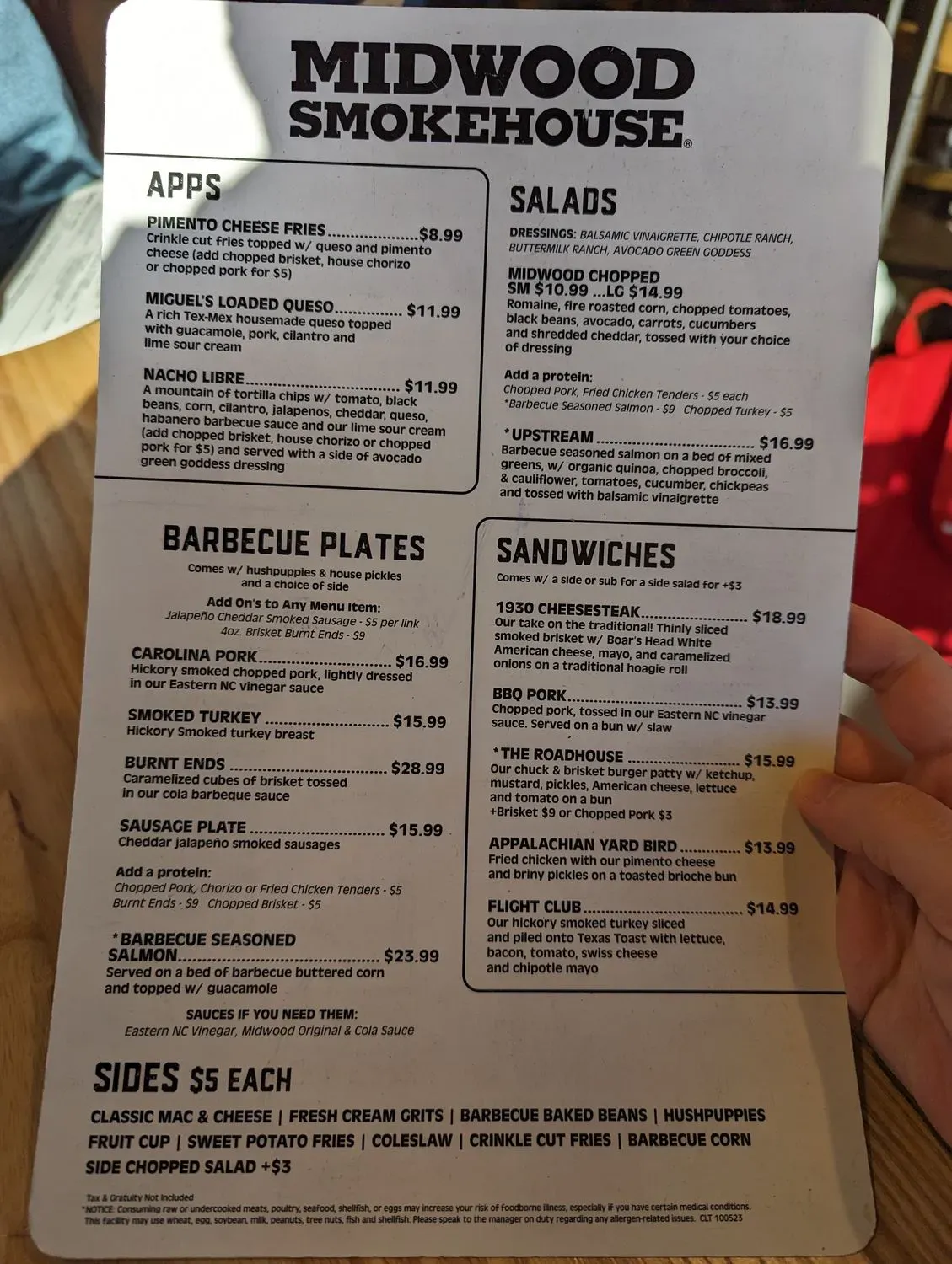 Menu 6