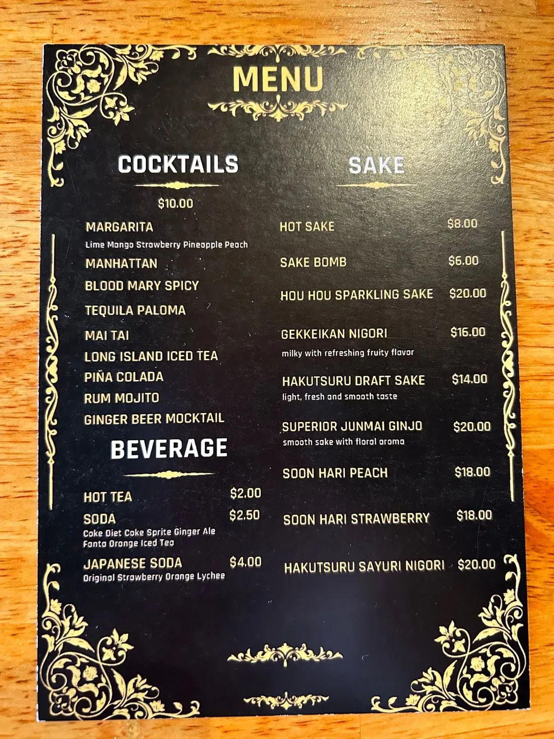 Menu 4