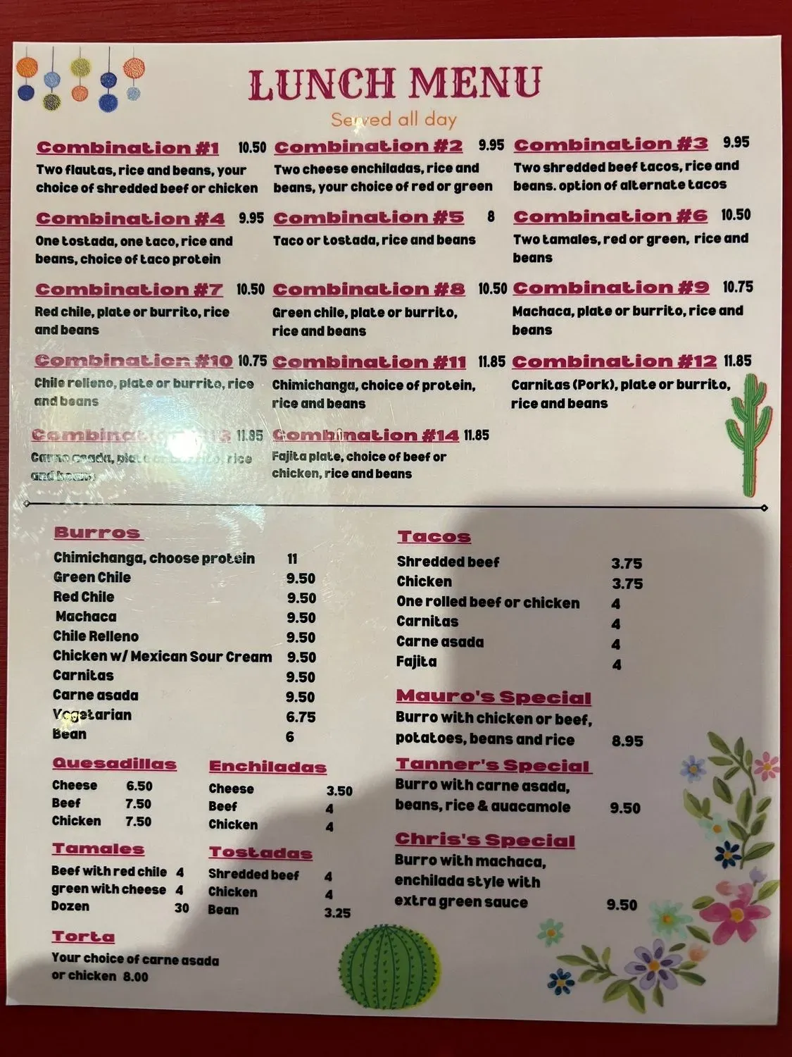 Menu 3