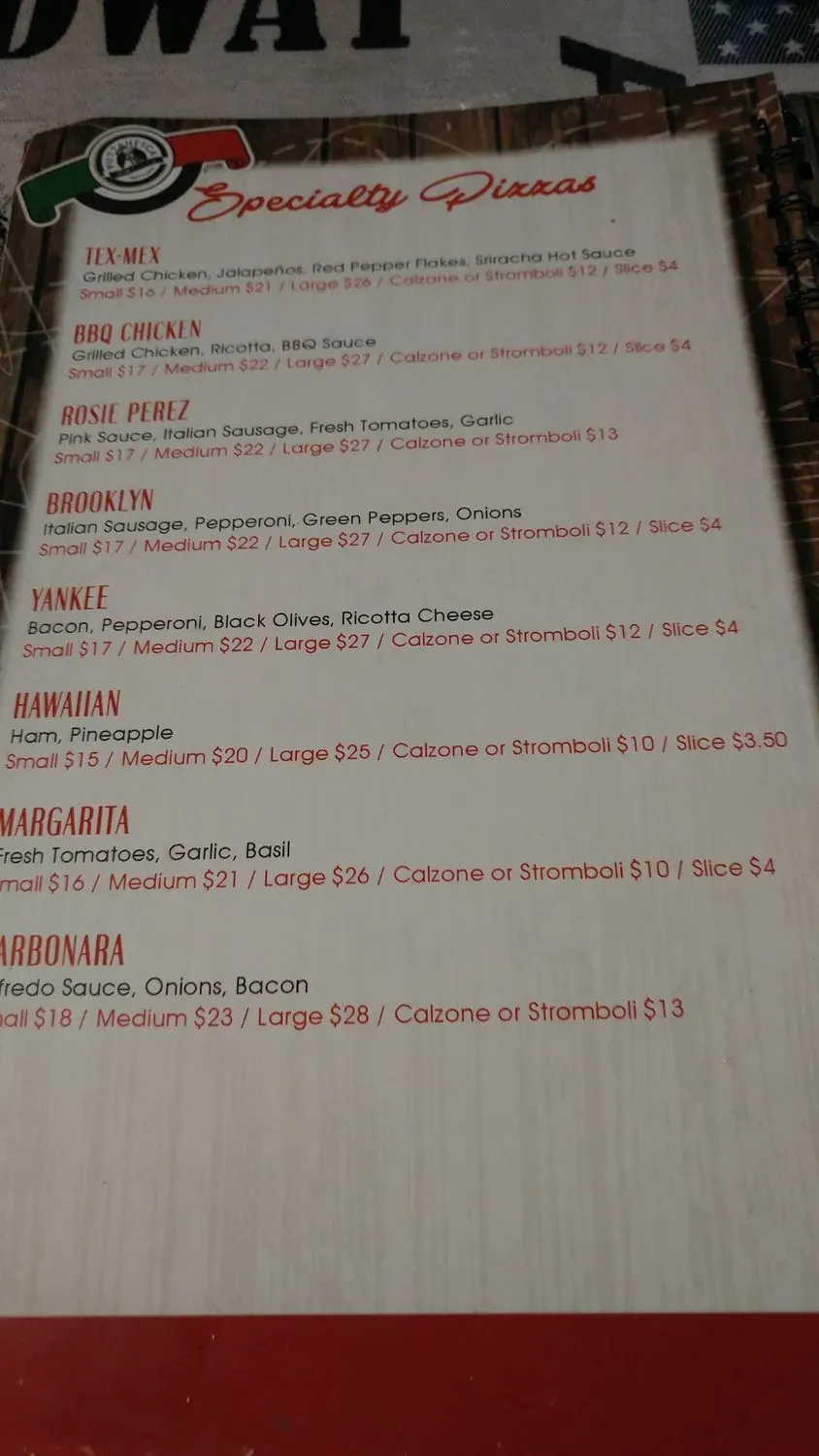 Menu 3