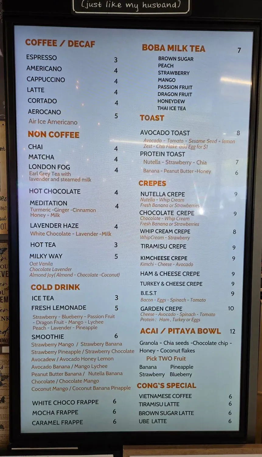 Menu 4