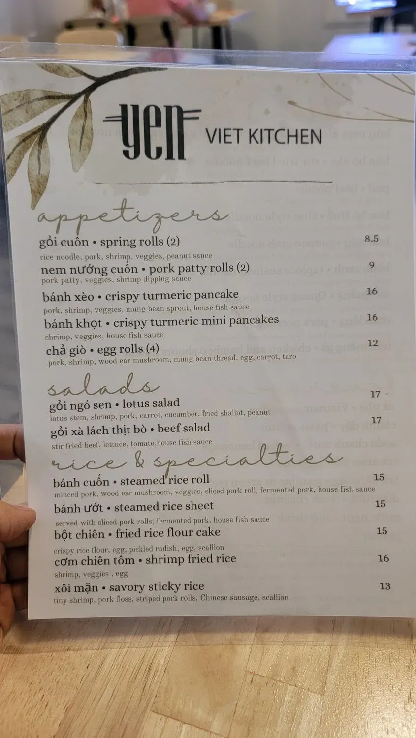 Menu 6