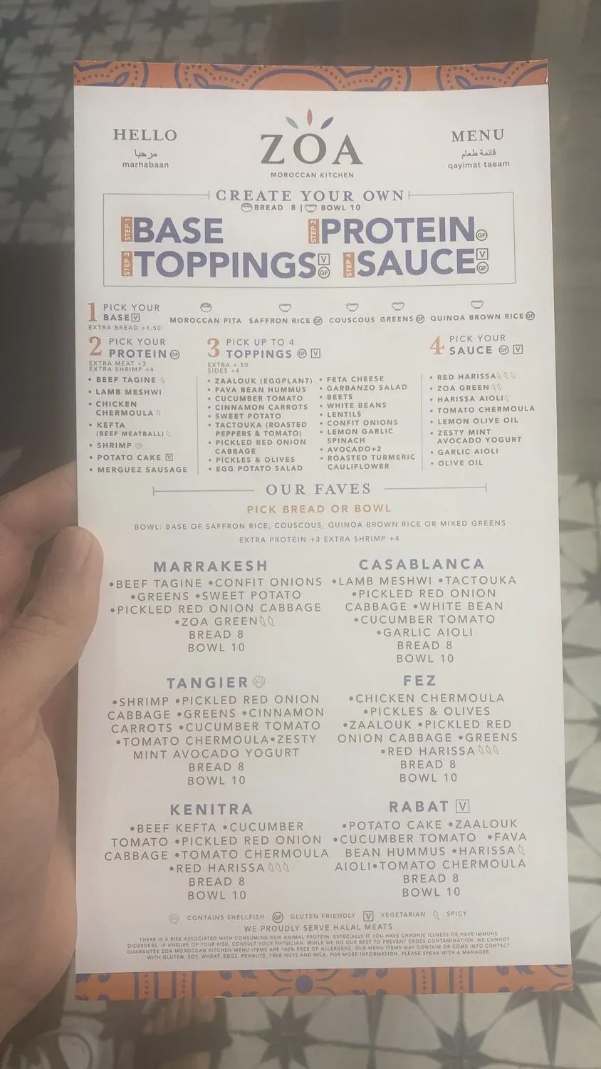 Menu 6