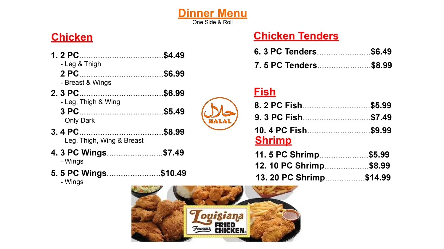 Menu 3