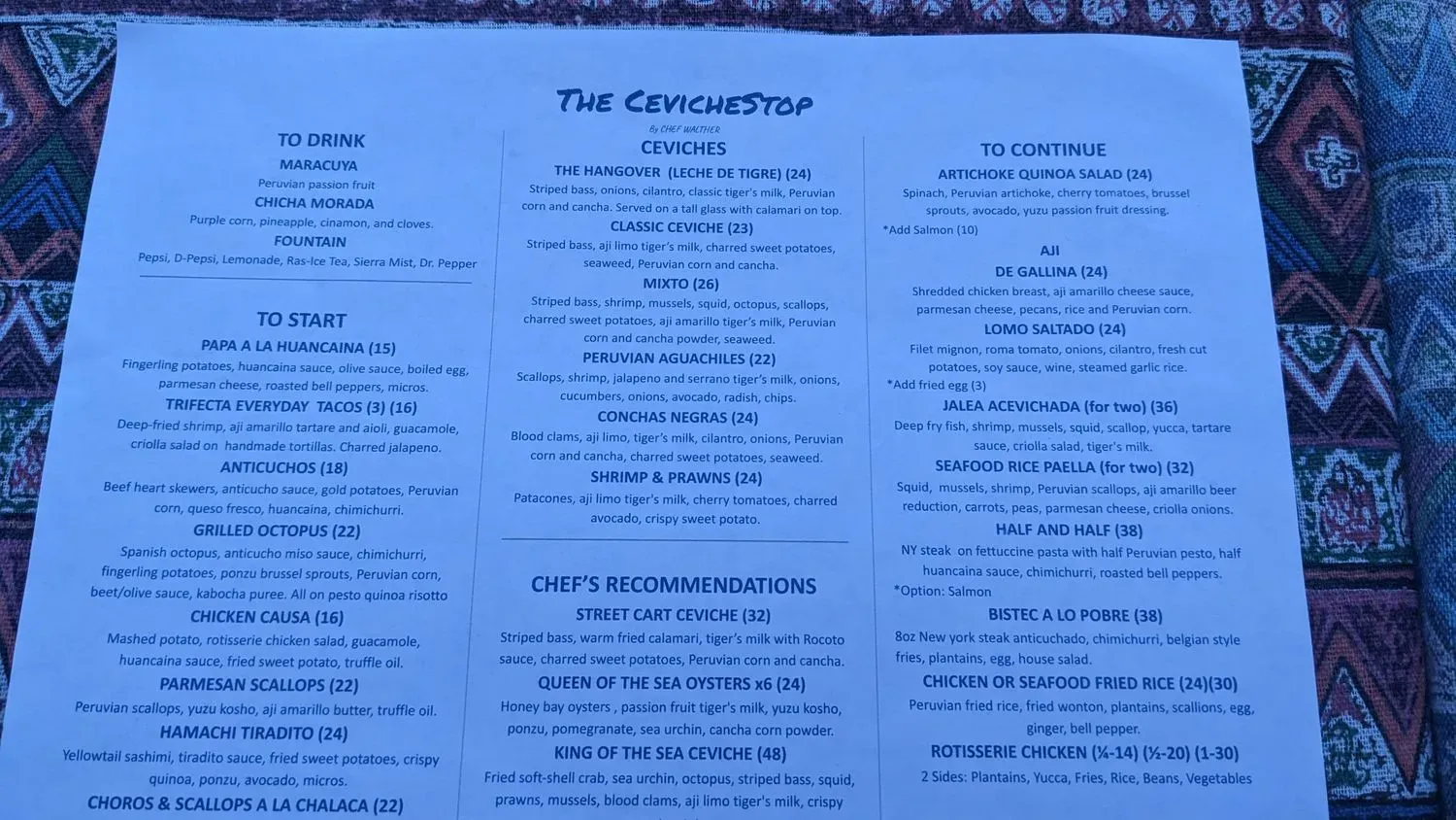 Menu 4