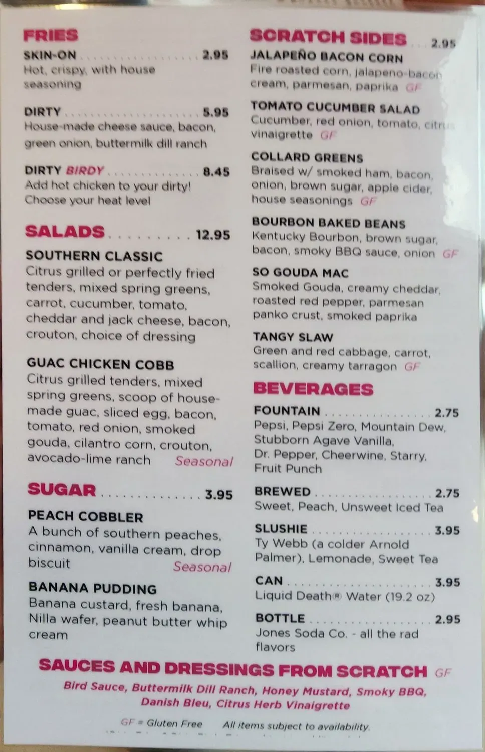 Menu 6