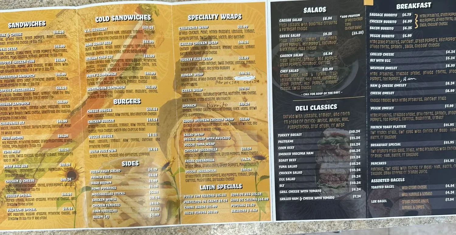 Menu 3