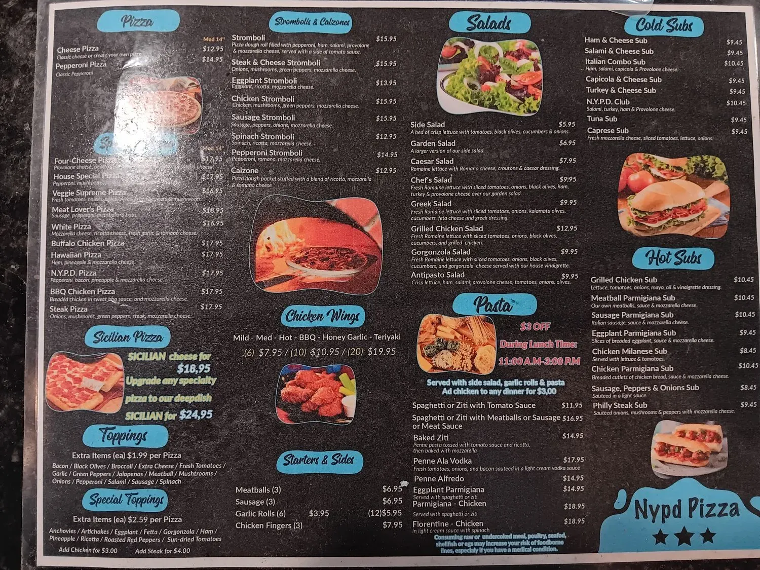 Menu 3