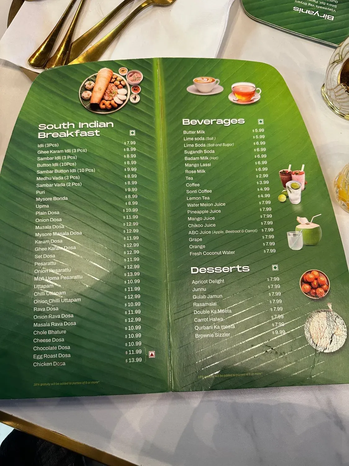 Menu 4