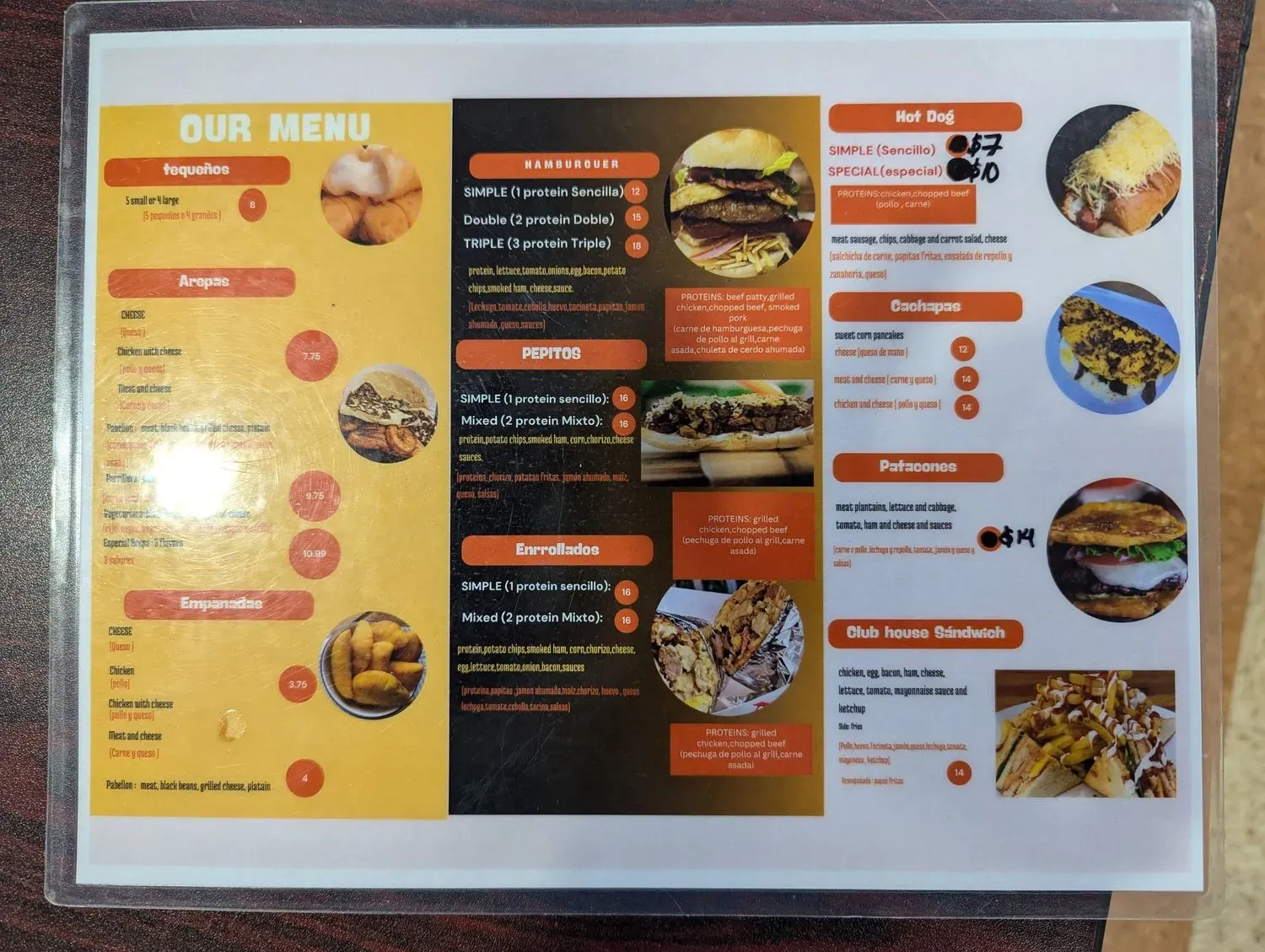 Menu 3