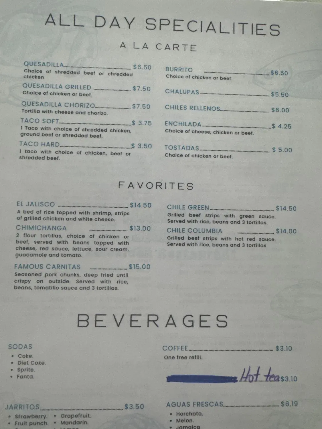 Menu 3