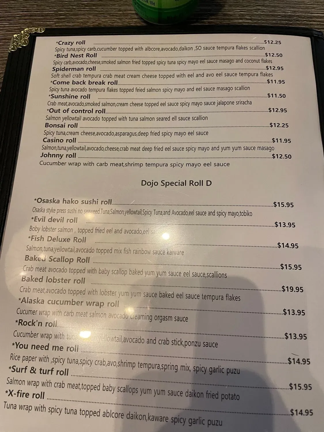 Menu 4