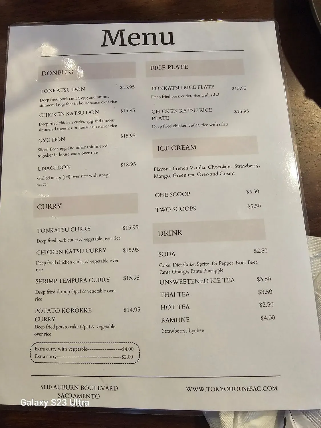 Menu 3