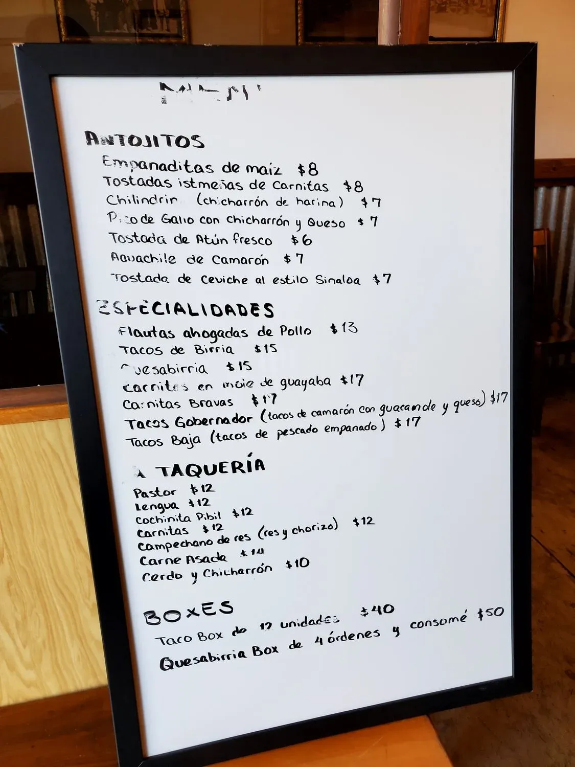 Menu 3