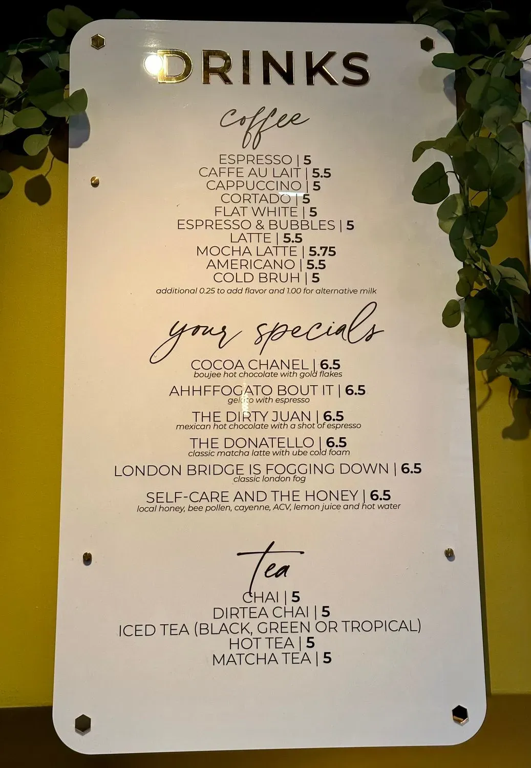 Menu 3