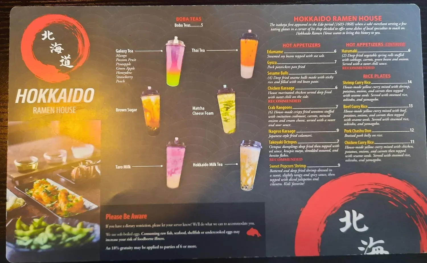 Menu 6