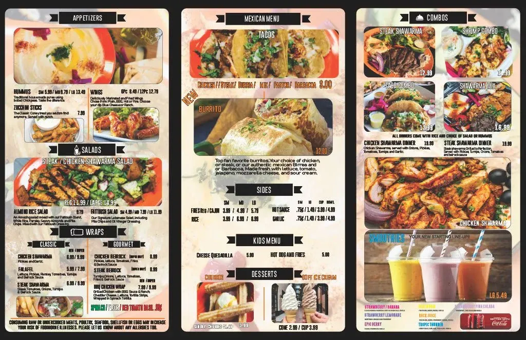 Menu 3