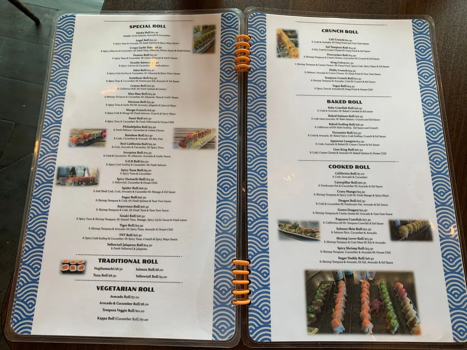 Menu 6