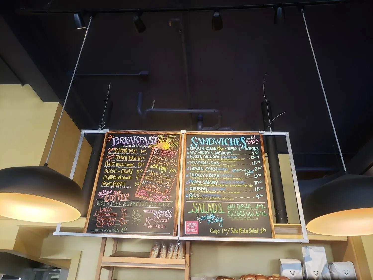 Strong Arm Baking Co. Menu - Updated November 2025