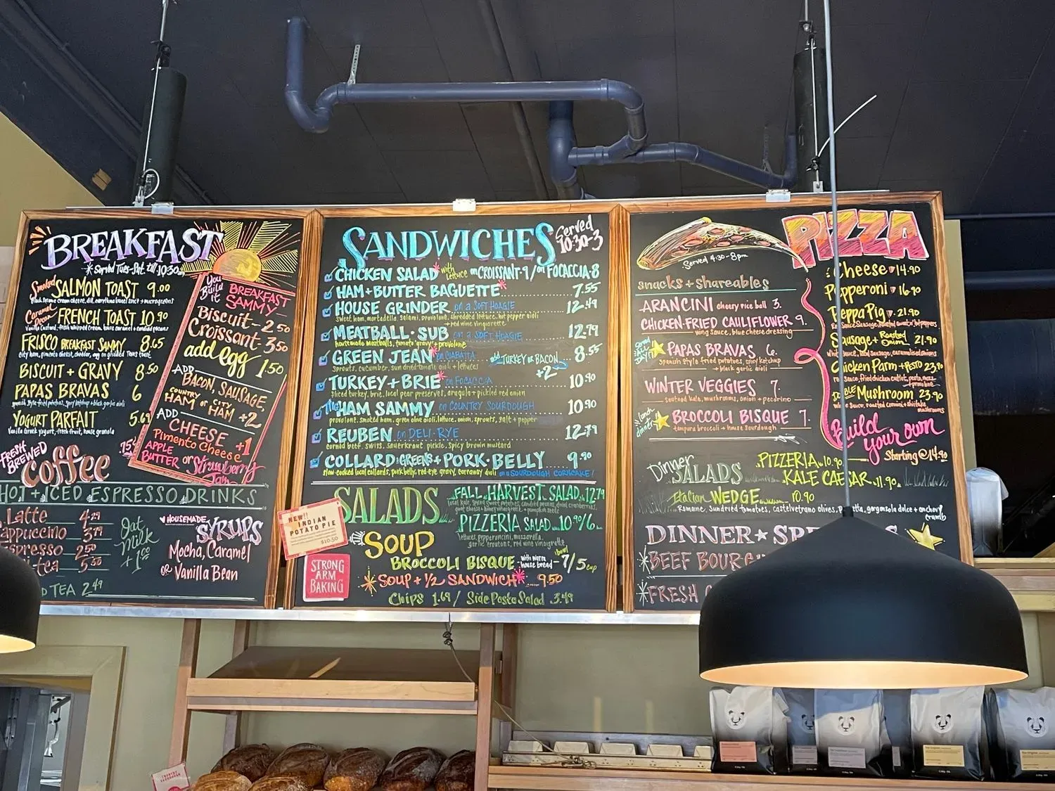 Strong Arm Baking Co. Menu - Updated October 2025