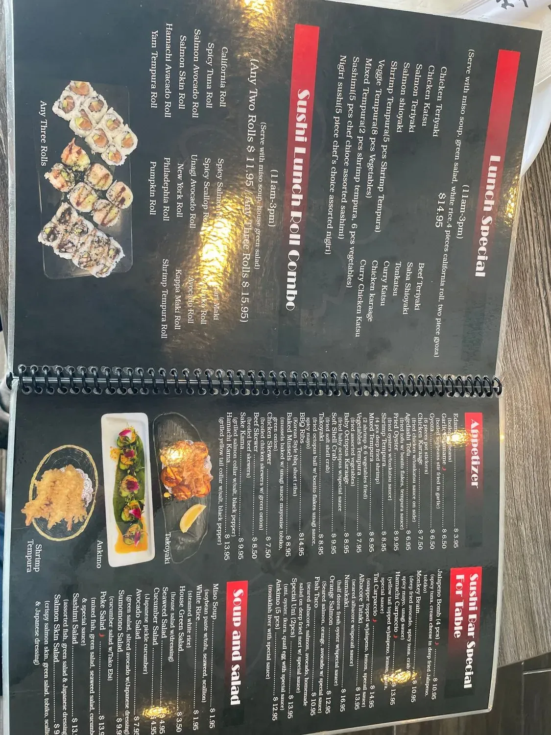 Menu 6