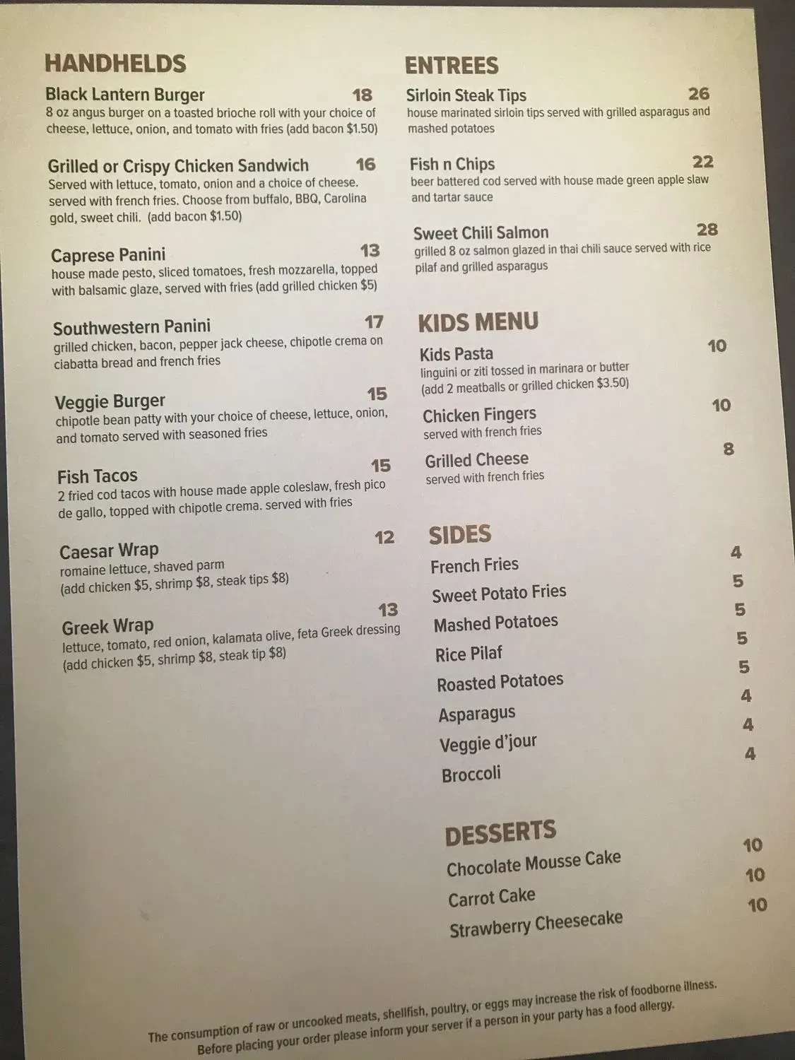 Menu 4