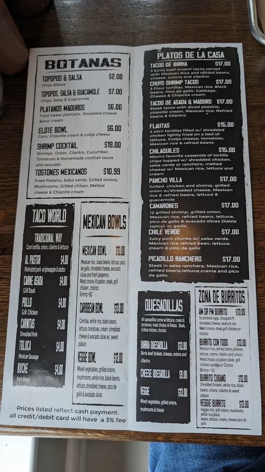 Menu 3