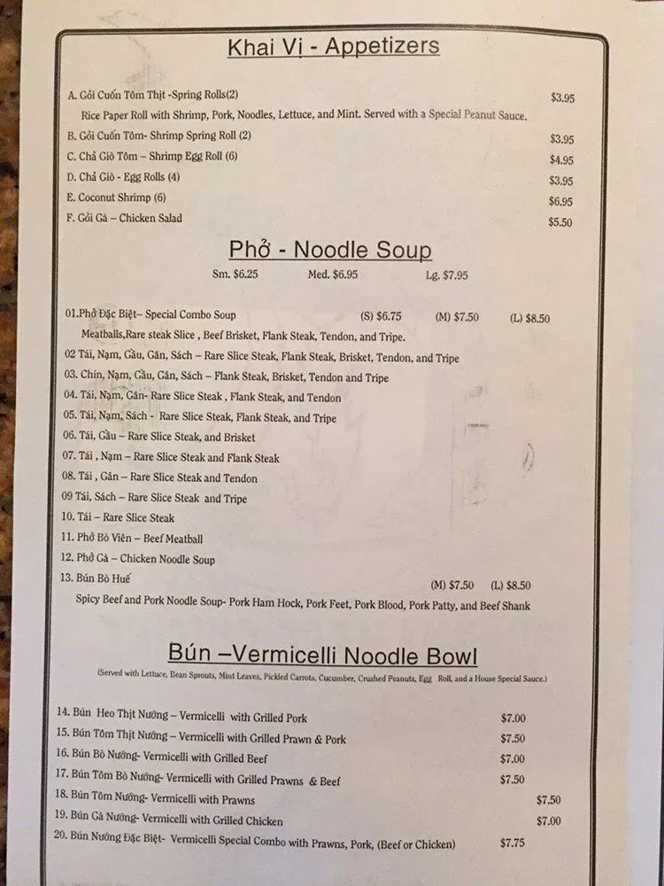 Menu 6