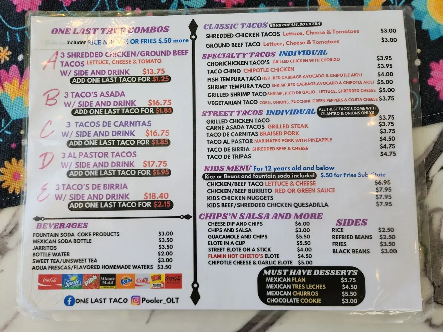 Menu 3