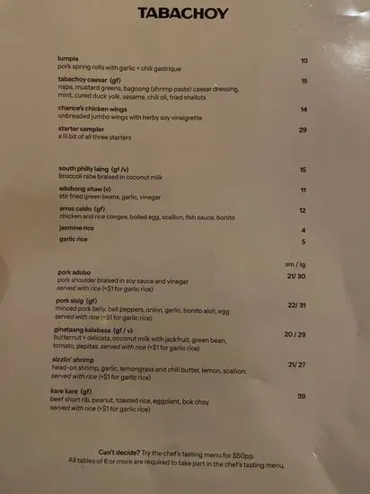 Menu 4