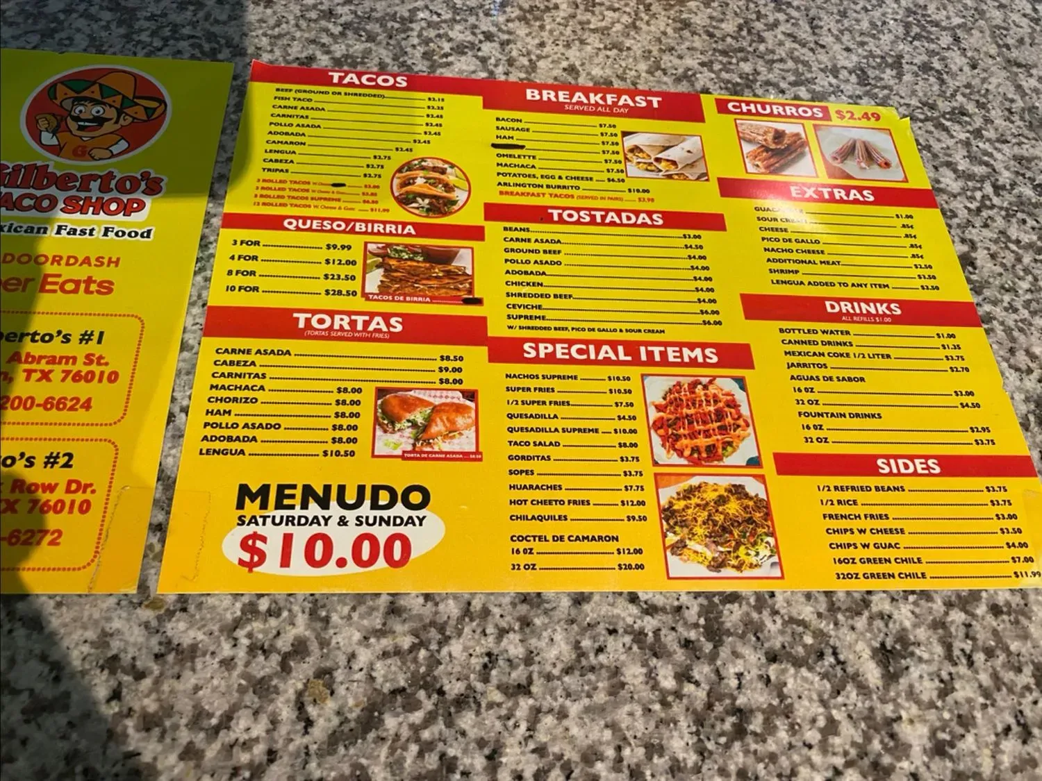 Menu 6