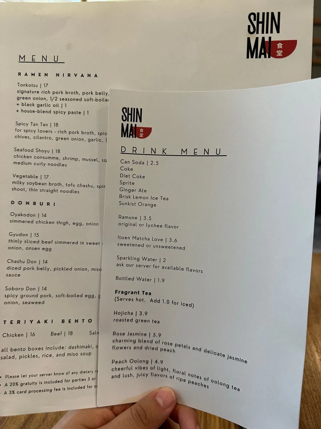 Menu 6