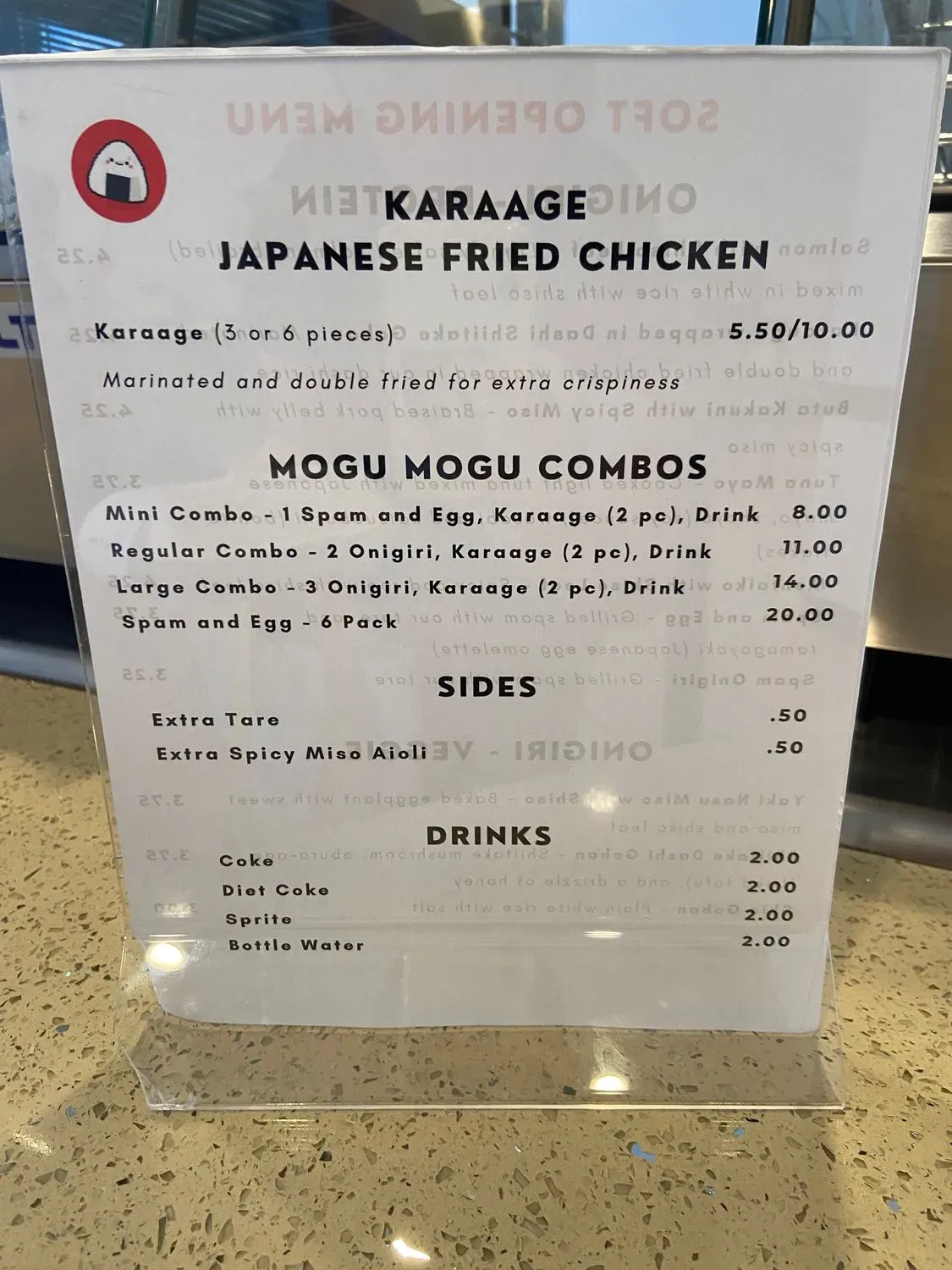 Menu 3