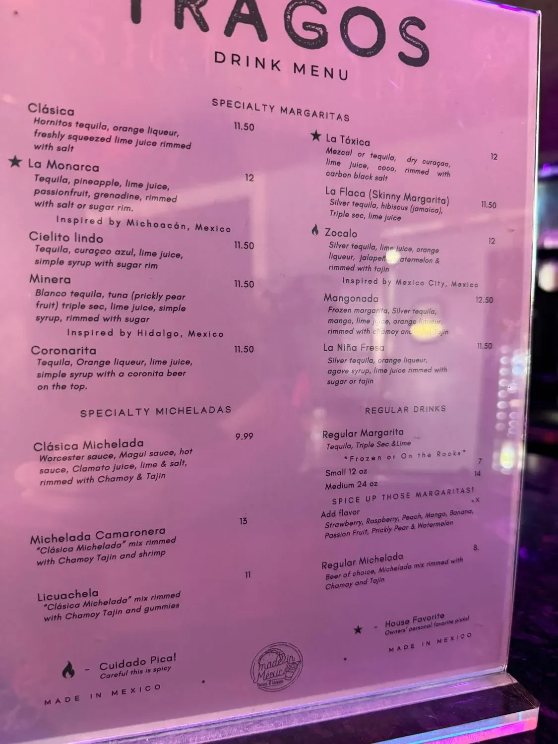 Menu 6