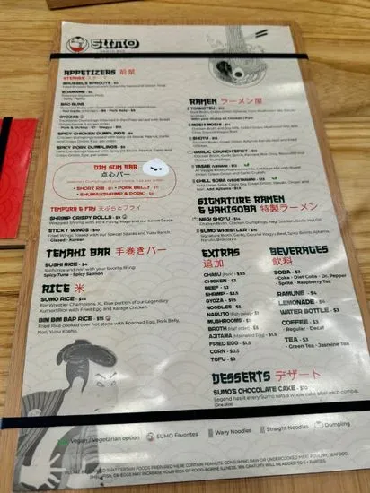 Menu 3