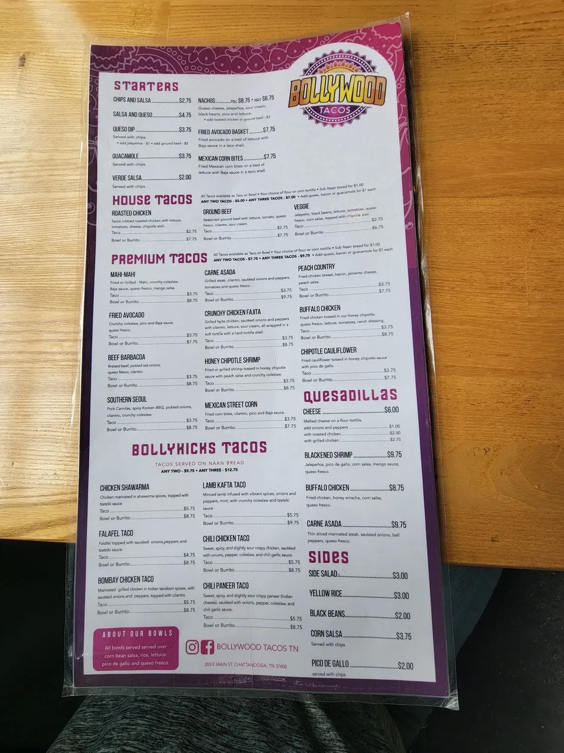 Menu 3