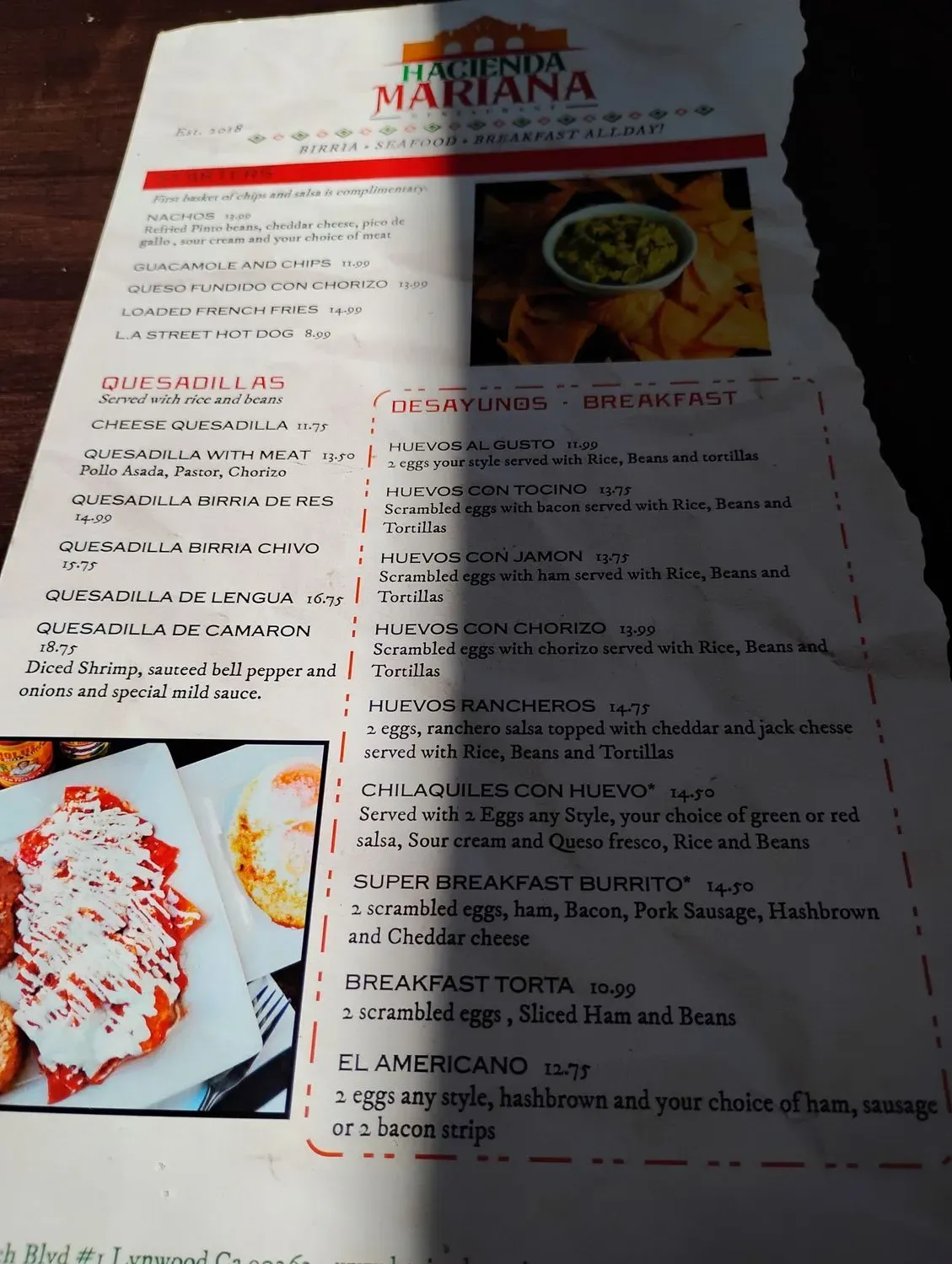 Menu 4