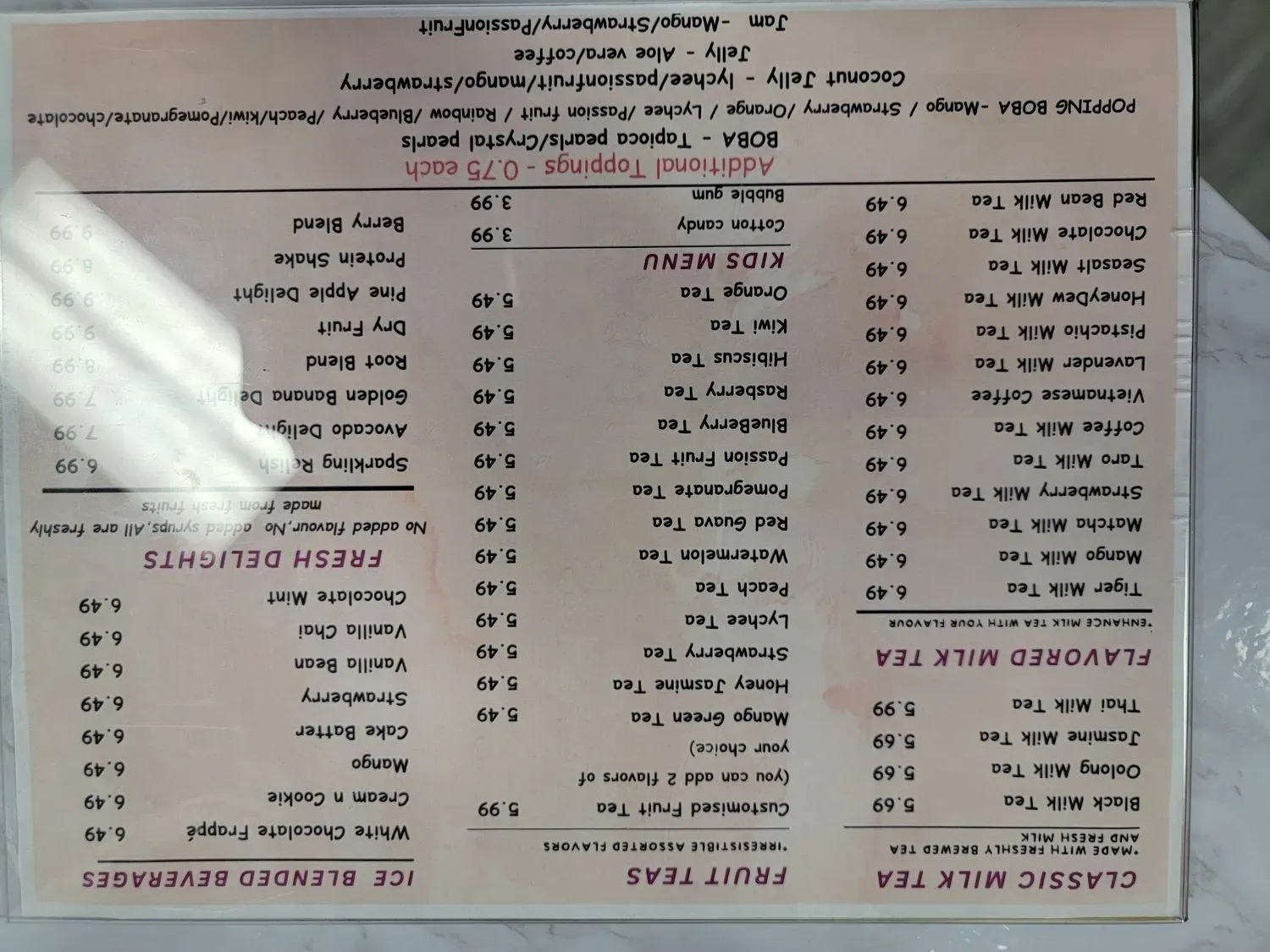 Menu 3