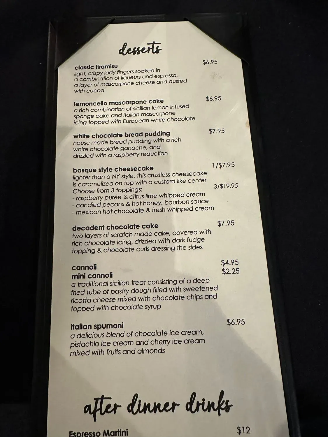 Menu 6