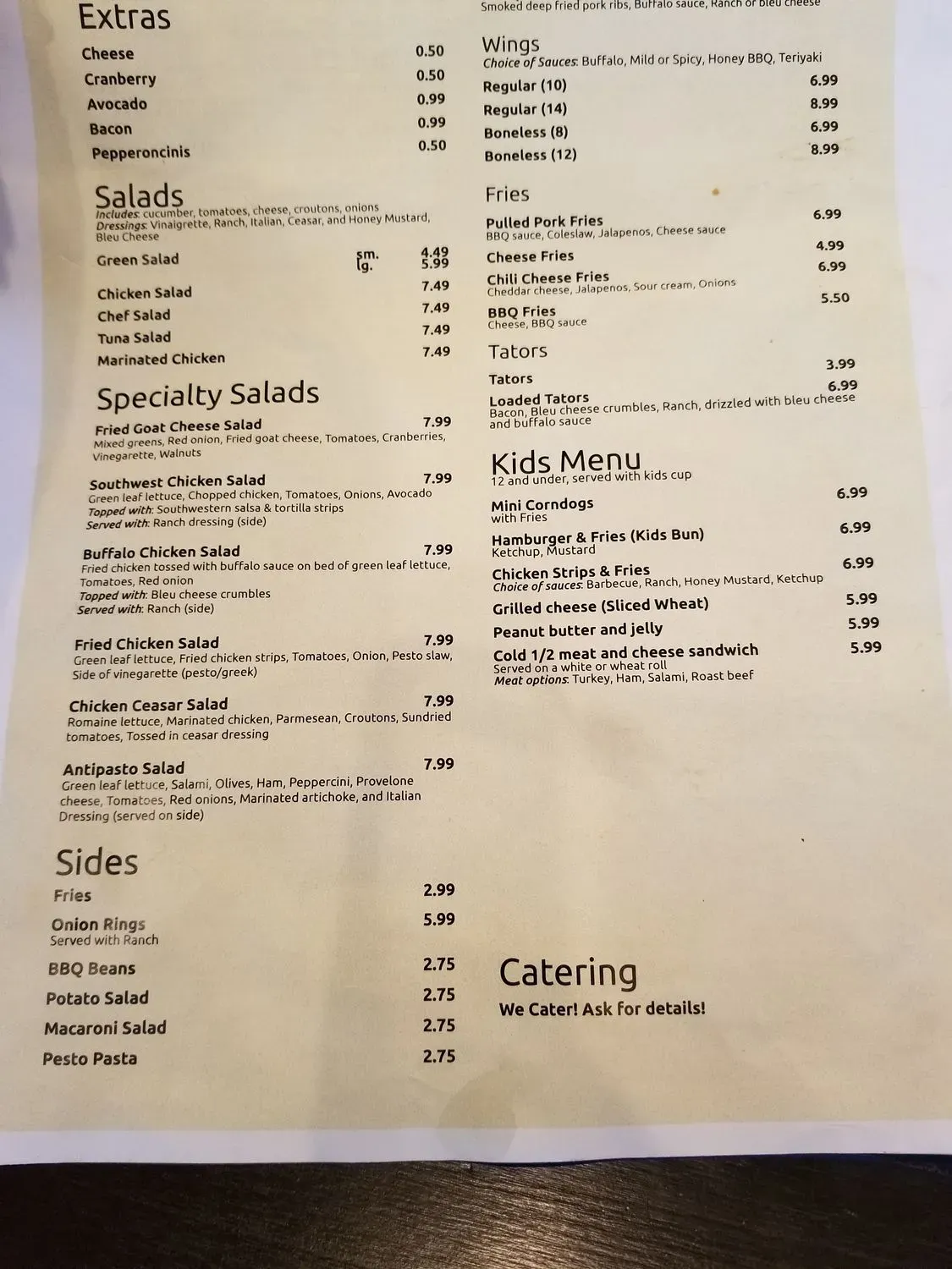 Menu 4