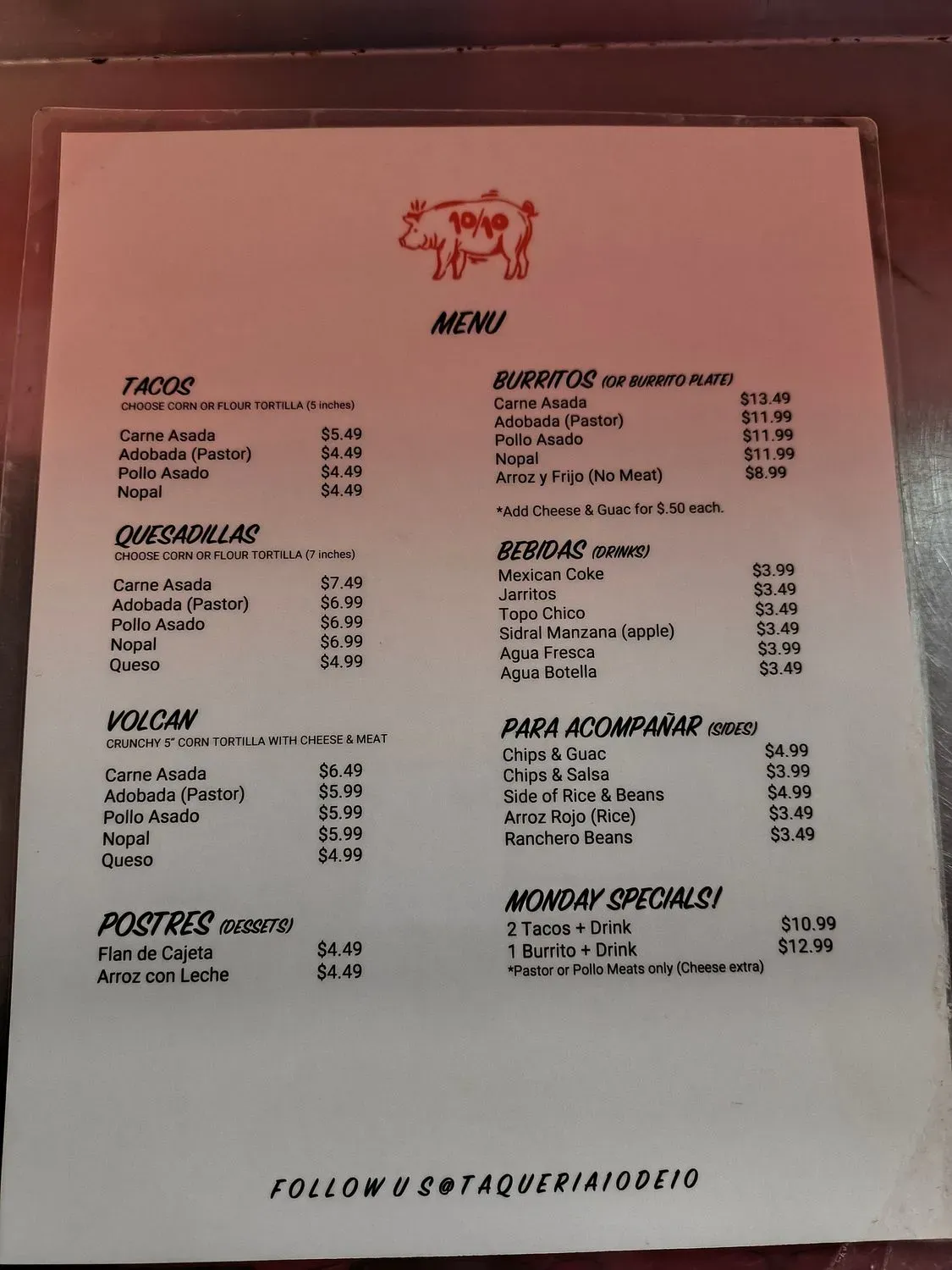 Menu 3