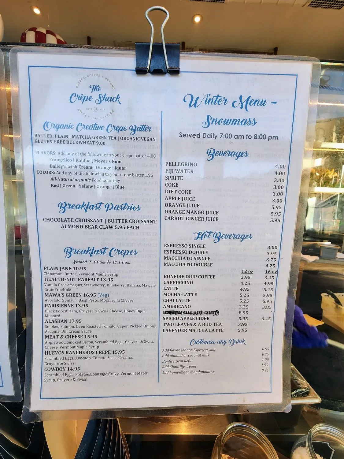 Menu 4