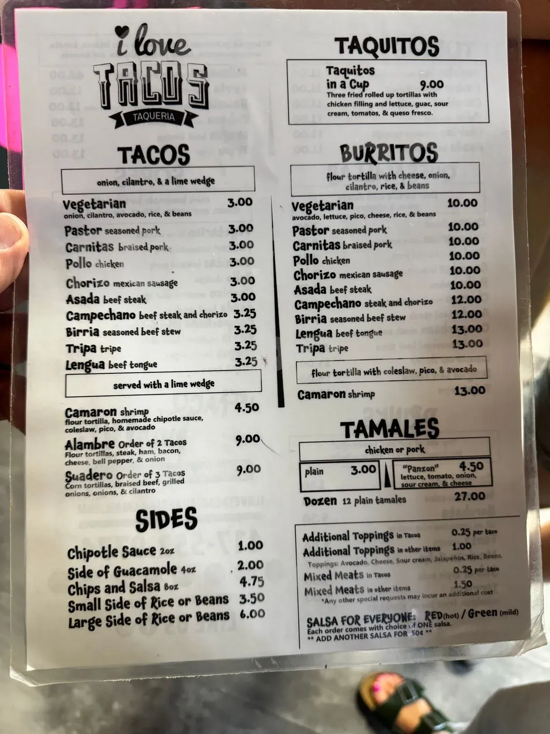 Menu 3