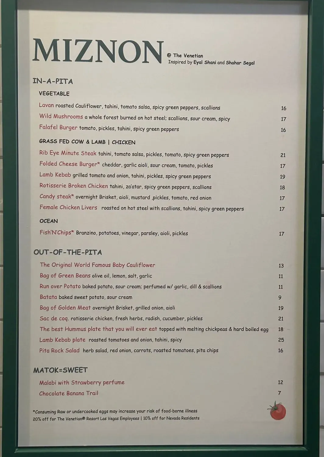 Menu 4